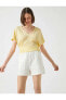 Фото #40 товара Kadın Giyim Bluz V Yaka 2sak50029ek Sarı Sarı