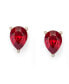ფოტო #1 პროდუქტის Cubic Zirconia Pear Cut Stud Earrings