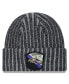 ფოტო #1 პროდუქტის Men's Black Baltimore Ravens 2023 Salute To Service Cuffed Knit Hat