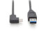 Фото #8 товара DIGITUS USB Type-C™ connection cable - Gen2 - Type-C™ 90° to A - 1 m - USB C - USB A - USB 3.2 Gen 1 (3.1 Gen 1) - 10000 Mbit/s - Black
