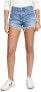 Фото #1 товара Шорты Levi's 501 Premium 282761 женские, Athens Mid Short, размер 34, цвет средне-синий