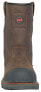 Hoss Cartwright II Wellington Soft Toe WP Mens Brown Extra Wide Work Boots