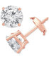 ფოტო #4 პროდუქტის Certified Lab Grown Diamond Stud Earrings (5 ct. t.w.) in 14k Gold