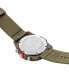 Men's Swiss Chronograph Bear Grylls Survival Eco Master Series Olive Strap Watch 45mm