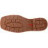 Фото #5 товара Rocky Worksmart Embroidered Square Composite Toe Work Mens Brown, Red Casual Bo