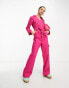 Фото #6 товара Extro & Vert Petite utility jumpsuit in hot pink
