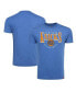 ფოტო #1 პროდუქტის Men's Blue New York Knicks Comfy Tri-Blend T-Shirt