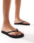 Фото #1 товара Reef Seaside flipflops in black and white