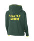 Фото #4 товара Women's Green Seattle Storm Full-Zip Knit Jacket
