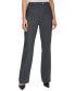 Women's Pinstripe Straight-Leg Pants