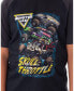 ფოტო #2 პროდუქტის Boys Skull Throttle Monster Truck Shirt And Shorts 2 Piece Pajama Set (MD, 8)