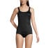 Фото #21 товара Women's Scoop Neck Soft Cup Tugless Sporty One Piece Swimsuit