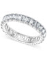 Фото #1 товара Кольцо Macy's Diamond Emerald-Cut Eternity Band