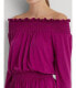 LAUREN Ralph Lauren Jersey Off-the-Shoulder Top Purple XS