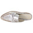 Diba True Au Pair Metallic Mule Loafers Womens Silver 10618-040