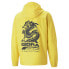 Фото #2 товара Puma Anorak Half Zip Jacket X Staple Mens Yellow Casual Athletic Outerwear 53982