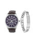 Фото #1 товара Наручные часы Armani Exchange Black Stainless Steel Watch 46mm.