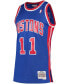 Men's Isiah Thomas Blue Detroit Pistons 1988-89 Hardwood Classics Swingman Jersey