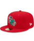 Фото #1 товара Men's Red Fort Wayne TinCaps Marvel x Minor League 59FIFTY Fitted Hat