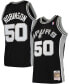 Фото #1 товара Men's David Robinson Black San Antonio Spurs Hardwood Classics 1998-99 Swingman Jersey