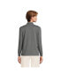 ფოტო #2 პროდუქტის Women's Long Sleeve Super T Mock Tee