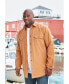 ფოტო #3 პროდუქტის Big & Tall by KingSize Flannel-Lined Twill Shirt Jacket