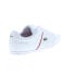Фото #15 товара Lacoste Nivolor 0721 1 P CMA Mens White Leather Lifestyle Sneakers Shoes