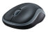 Фото #5 товара Logitech Wireless Mouse M185 - Ambidextrous - Optical - RF Wireless - 1000 DPI - Black - Grey