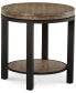 Фото #5 товара Canyon Round Table Set, 2-Pc. Set (Coffee Table & End Table), Created for Macy's