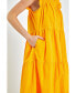 Фото #3 товара Women's Ruffle Detail Midi Dress