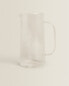 Фото #3 товара Borosilicate glass jug with line design