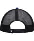 Men's Blue, Black Supply Trucker Snapback Hat