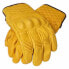 ROKKER Tucson leather gloves natural yellow, L - фото #1