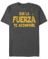 Фото #1 товара Men's Fuerza to Acompane Short Sleeve Crew T-shirt
