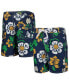 ფოტო #1 პროდუქტის Big Boys and Girls Navy Notre Dame Fighting Irish Floral Volley Swim Trunks