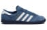Фото #2 товара adidas originals Hamburg 耐磨 低帮 板鞋 男款 蓝色 / Кроссовки Adidas originals Hamburg GW9640