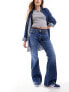 Фото #1 товара Tommy Jeans Sophie low waisted straight leg jeans in dark wash