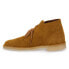 Clarks Desert Burnt Orange