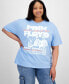 Фото #1 товара Trendy Plus Size Pink Floyd Graphic T-Shirt