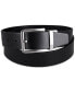 ფოტო #2 პროდუქტის Men's Micro Logo Strap Reversible Casual Belt