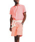 ფოტო #4 პროდუქტის Men's Classic-Fit Solid Linen Short-Sleeve Shirt