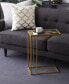 Metal Contemporary Accent Table