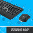 Фото #6 товара Logitech MK540 ADVANCED Wireless Keyboard and Mouse Combo - Wireless - USB - Membrane - QWERTY - Black - White - Mouse included