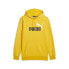 Puma Essentials 2 Col Logo Pullover Hoodie Mens Yellow Casual Outerwear 5867645