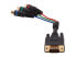 StarTech.com HD15CPNTMF No 6in HD15 to Component RCA Breakout Cable Adapter - M/