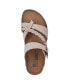 ფოტო #4 პროდუქტის Women's Hazy Footbed Sandals