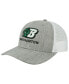 Фото #2 товара Men's Heather Gray, White Binghamton Bearcats The Champ Trucker Snapback Hat