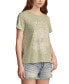 Women's Celestial Gemini Graphic T-Shirt Sea Spray, XS - фото #3