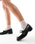 Фото #4 товара RAID Anamo loafers in monchrome black and white