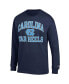 ფოტო #3 პროდუქტის Men's Navy North Carolina Tar Heels High Motor Long Sleeve T-shirt